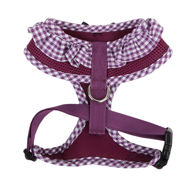 PUPPIA Authentic Puppia Vivien Harness, Purple, Medium - Image 2